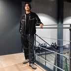 WOLF'S HEAD | ROCKABILLY PANTS -TYPE 3- #BLACK/BLACK [WOLFSHEAD-WM-PT17]