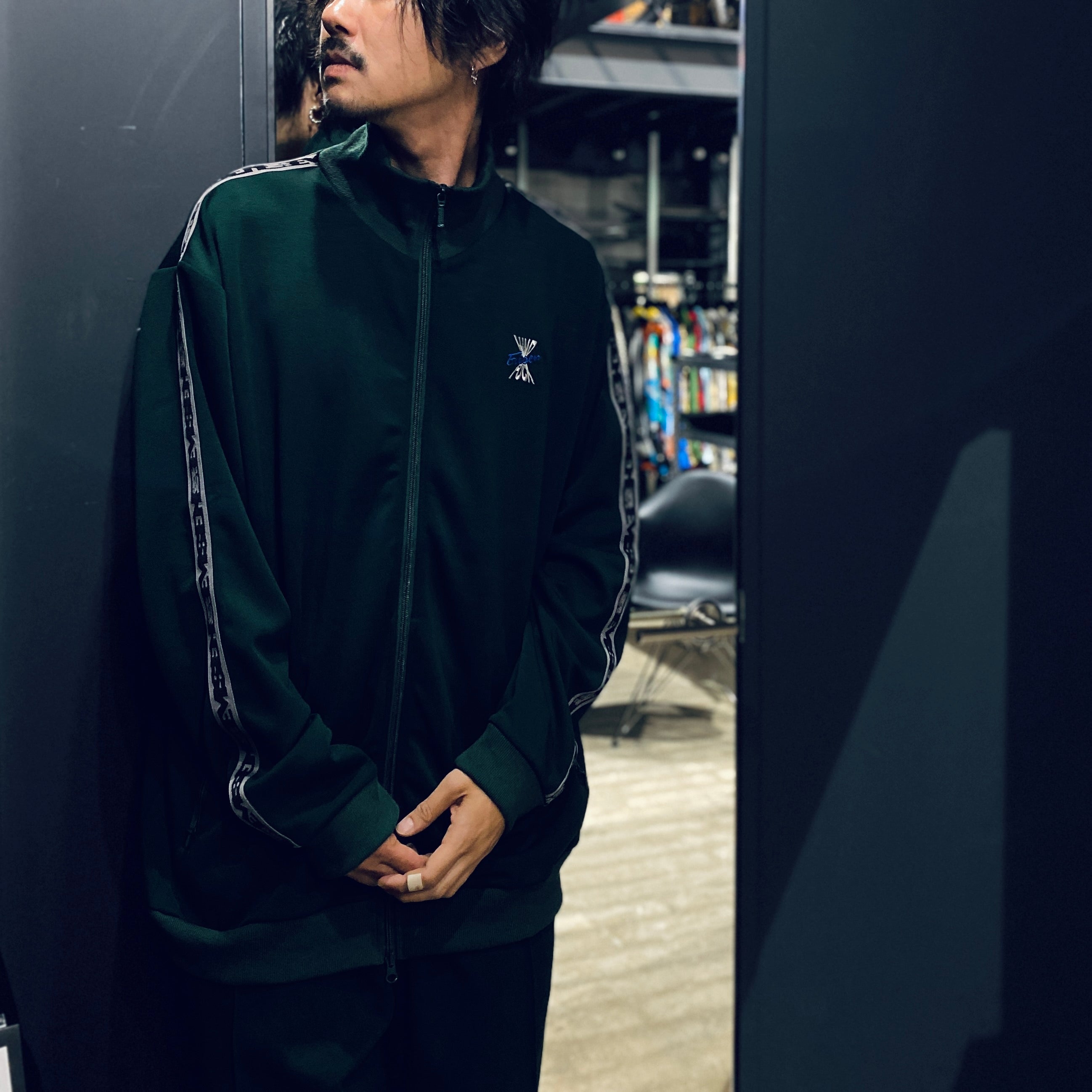 MIND TRACK JACKET #FOREST GREEN [23FW-JK08]