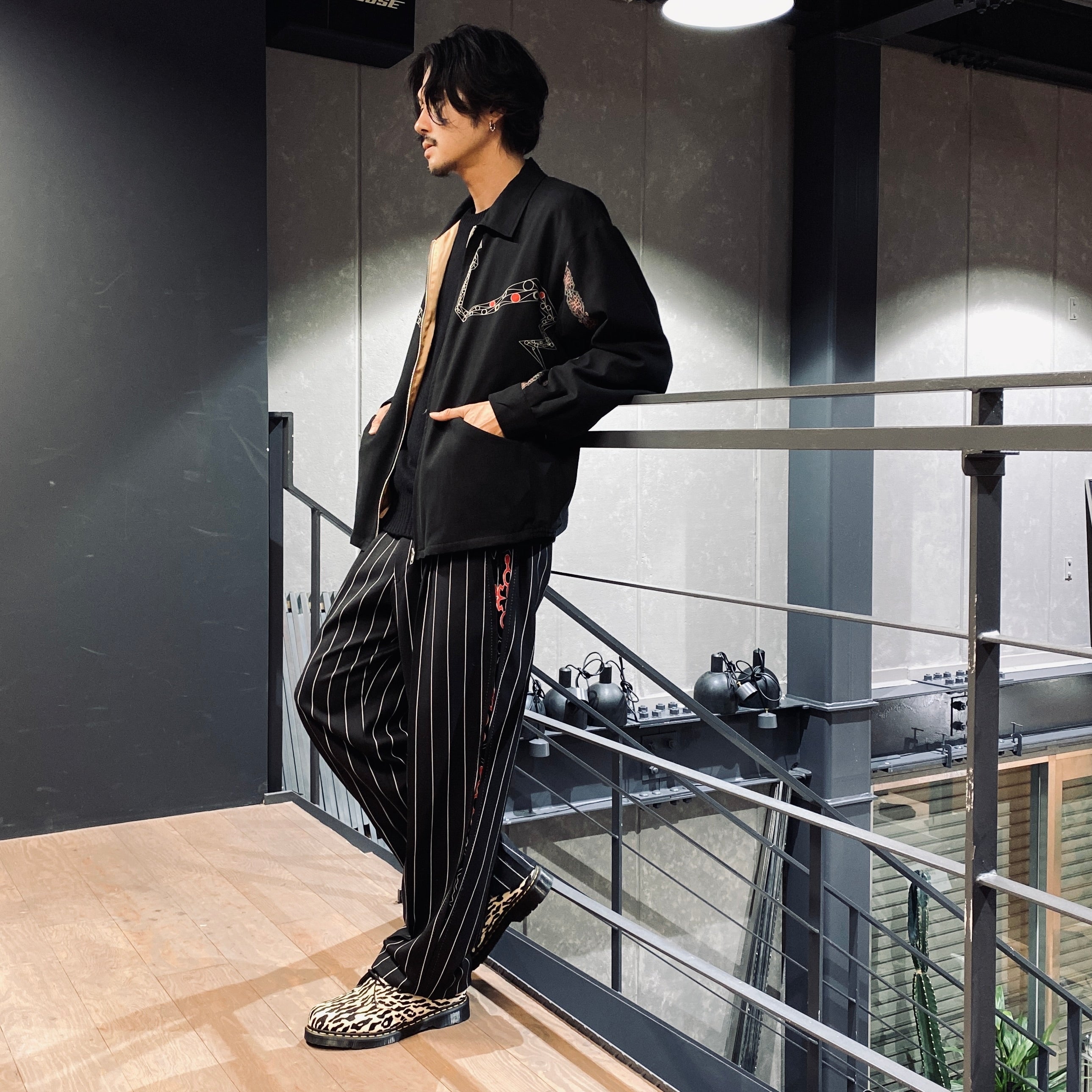 WOLF'S HEAD | 50'S JACKET #BLACK [WOLFSHEAD-WM-JK01]