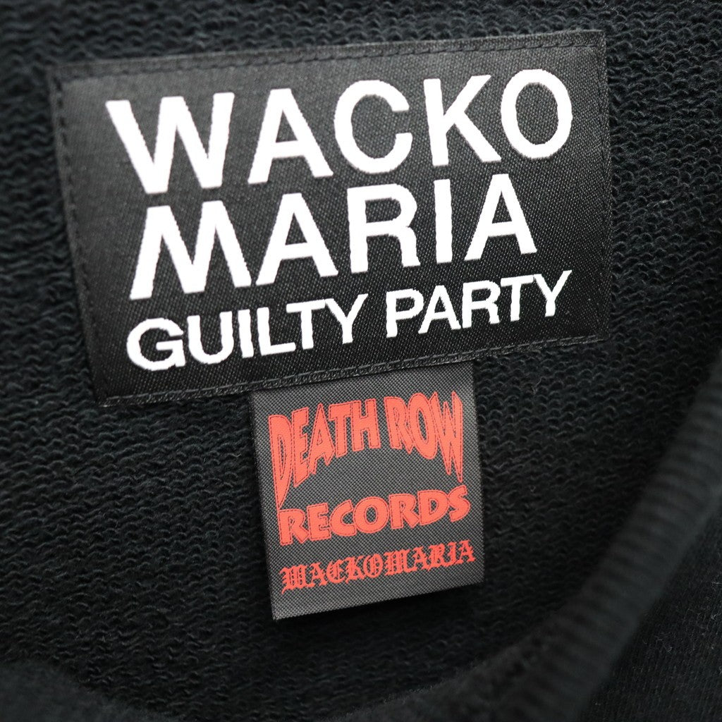 DEATH ROW RECORDS | HEAVY WEIGHT CREW NECK SWEAT SHIRT #BLACK [DEATHROW-WM-SS06]