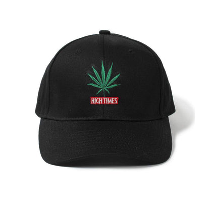 HIGHTIMES | 6 PANEL CAP #BLACK [HIGHTIMES-WM-CP03]