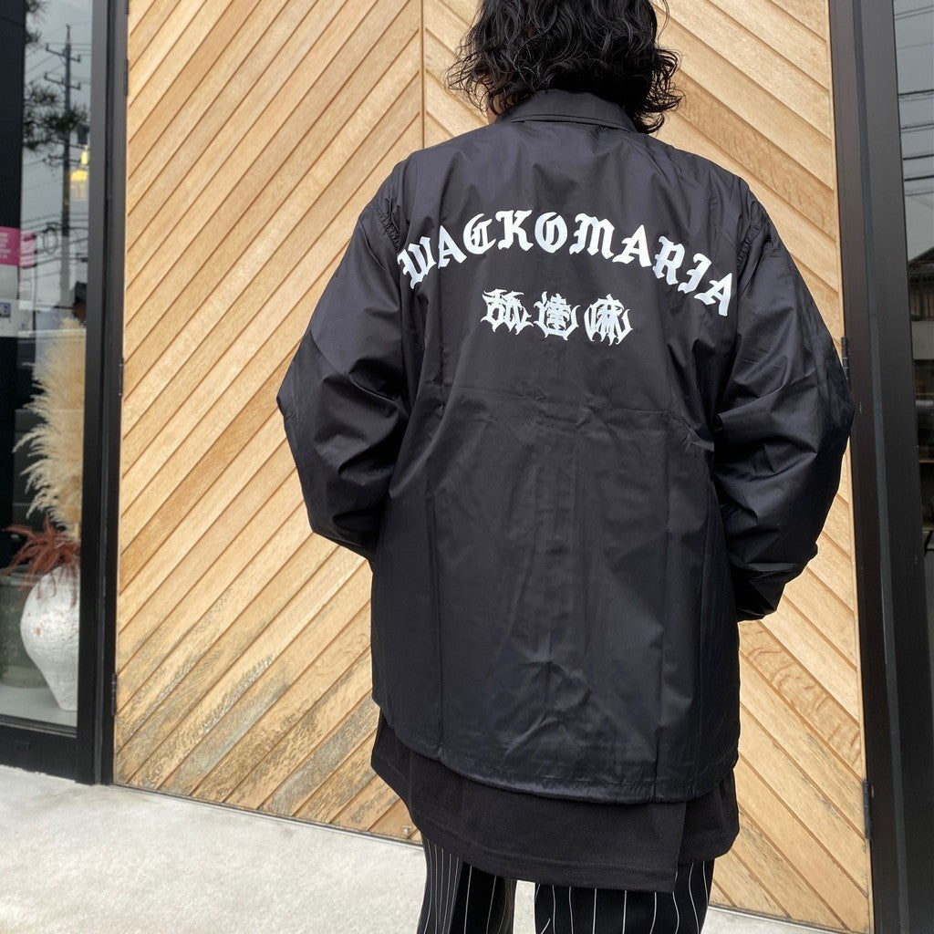 舐達麻 | HIGHTIMES | COACH JACKET #BLACK [NMD-HIGHTIMES-WM-BL01