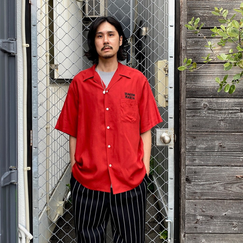 50'S S/S SHIRT -TYPE 2- #RED [24SS-WMS-OC05]