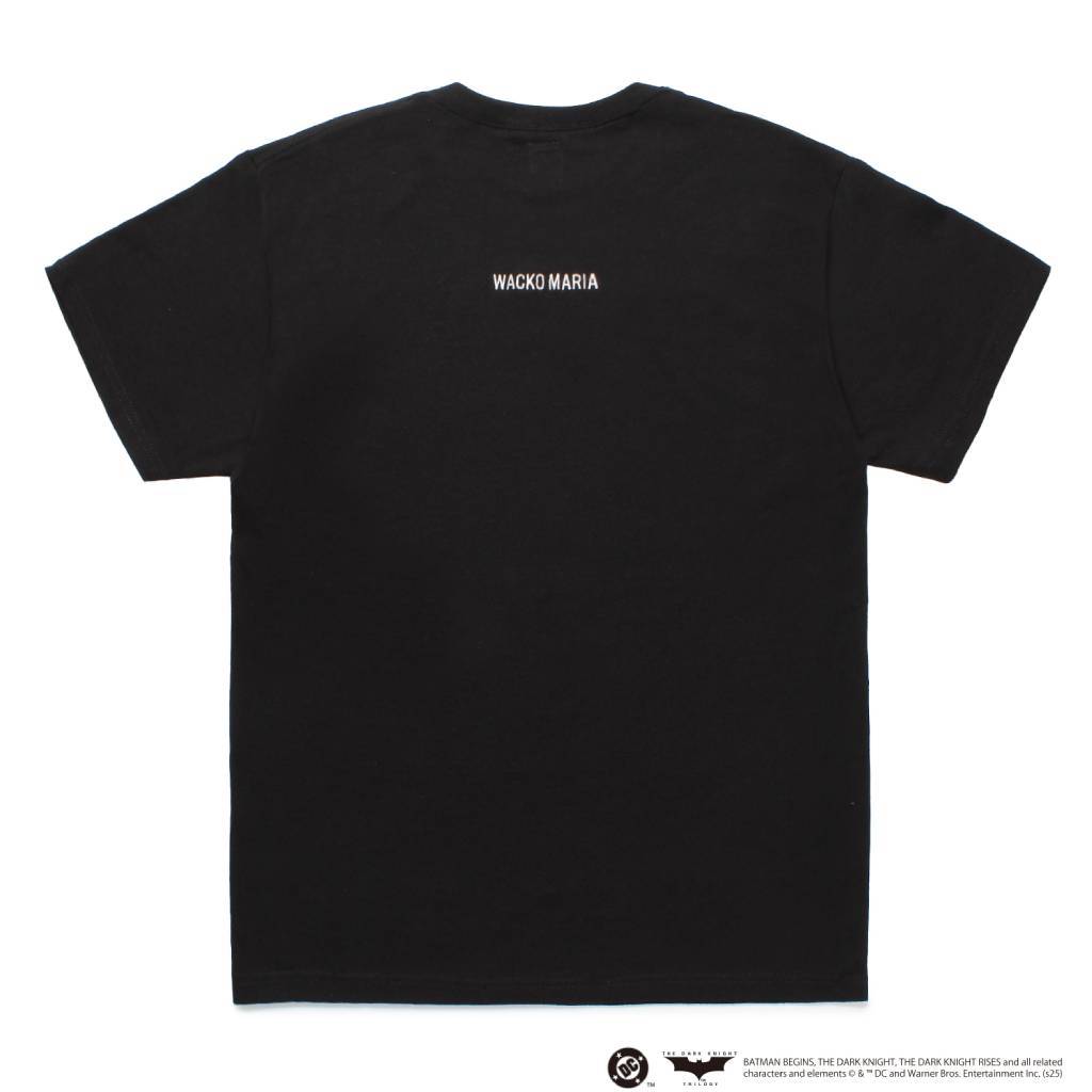 THE DARK KNIGHT TRILOGY | CREW NECK T-SHIRT ( TYPE-2 ) #BLACK [TDKT-WM-TEE02]