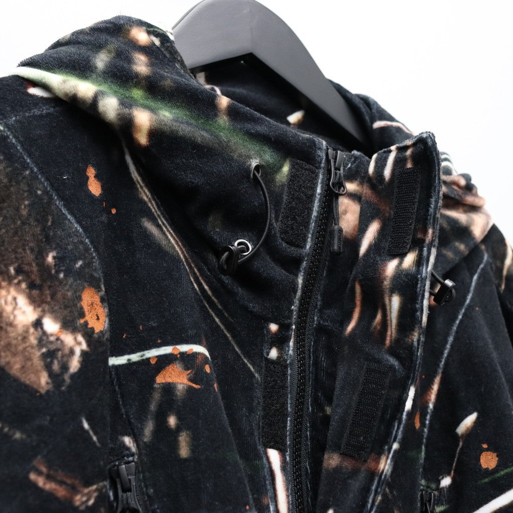 TACTICAL VELOUR CAMO JKT (TIGHTBOOTH x BES) #Camo [SS26-RC08