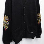 TIM LEHI | MOHAIR CARDIGAN #BLACK [25FW-WMK-KN21]