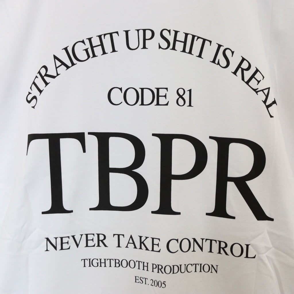 STRAIGHT UP S/S T-SHIRT - Quick Drying - #White [SU25-T05]