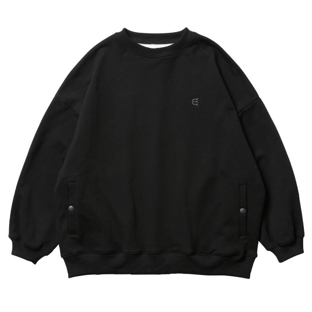 JULIEN CARD CREWNECK #Black [26SS-SW01]