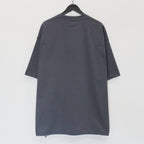 TECH DRAWSTRING S/S TEE #CHARCOAL [BE-41025]