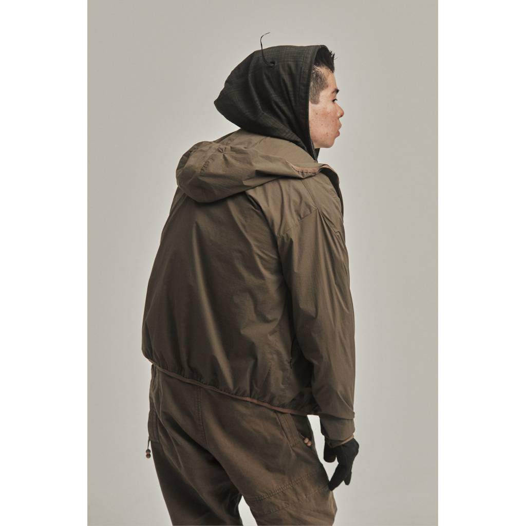 鬼 HOODIE #BLACK × GREEN [JI-25AW-HD01]