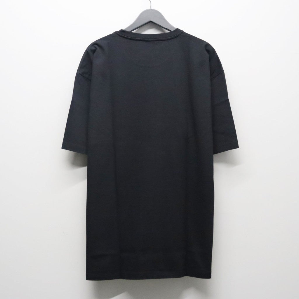 WASHED HEAVY WEIGHT CREW NECK T-SHIRT ( TYPE-15 ) #BLACK [26SS-WMT-WT17]