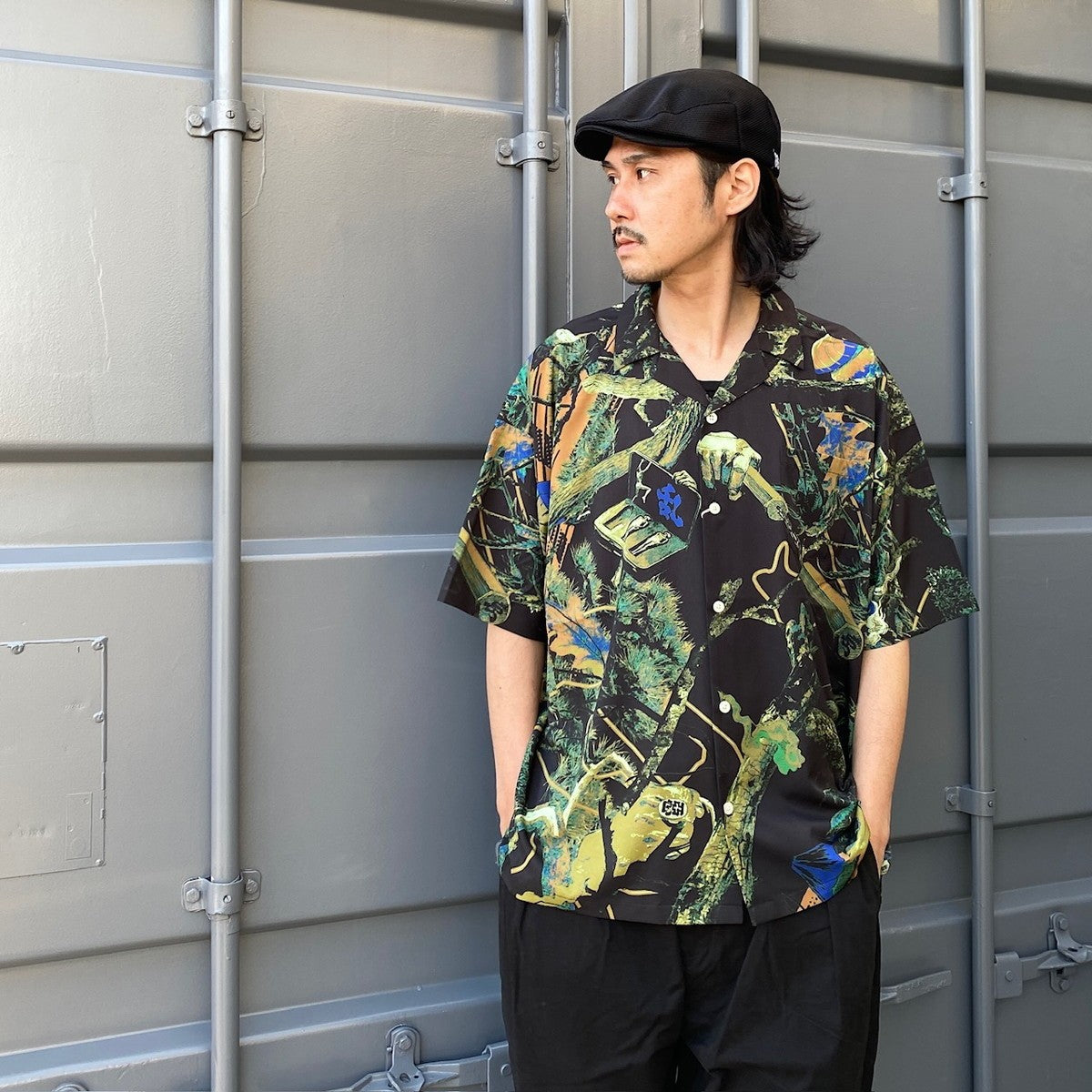 馬爾科姆網狀狩獵#黑色 [23SU-H03]