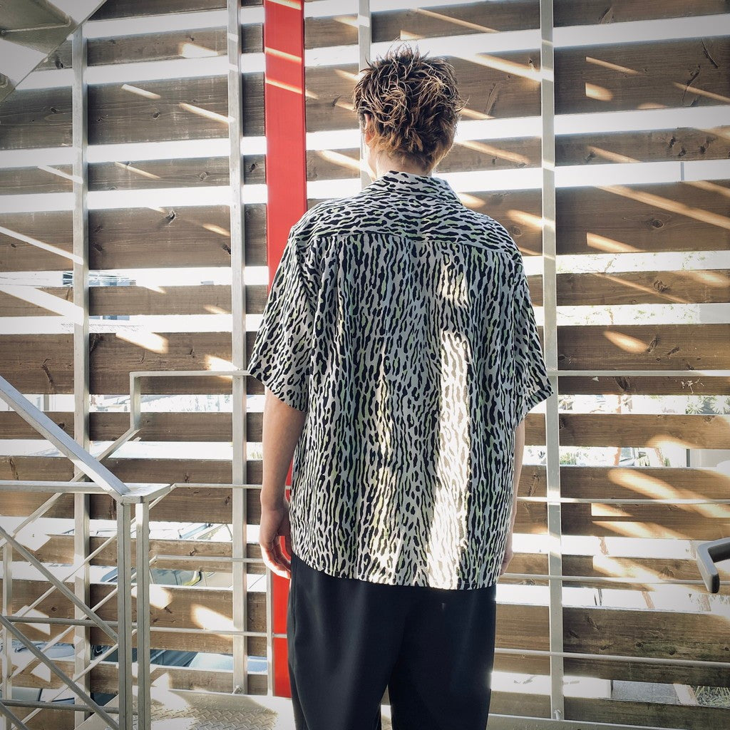 HAWAIIAN SHIRT S/S (TYPE-6) #GRAY [25SS-WMS-HI06]