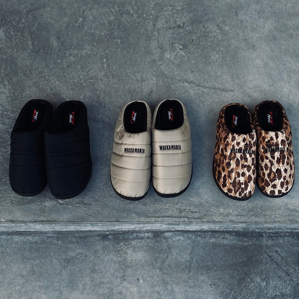 NANGA×SUBU | LEOPARD AURORA WINTER SANDAL #BEIGE [NA-SB-WM-SA06]