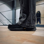 混合樂福鞋 #黑色絨面革 [MLS210301-24]