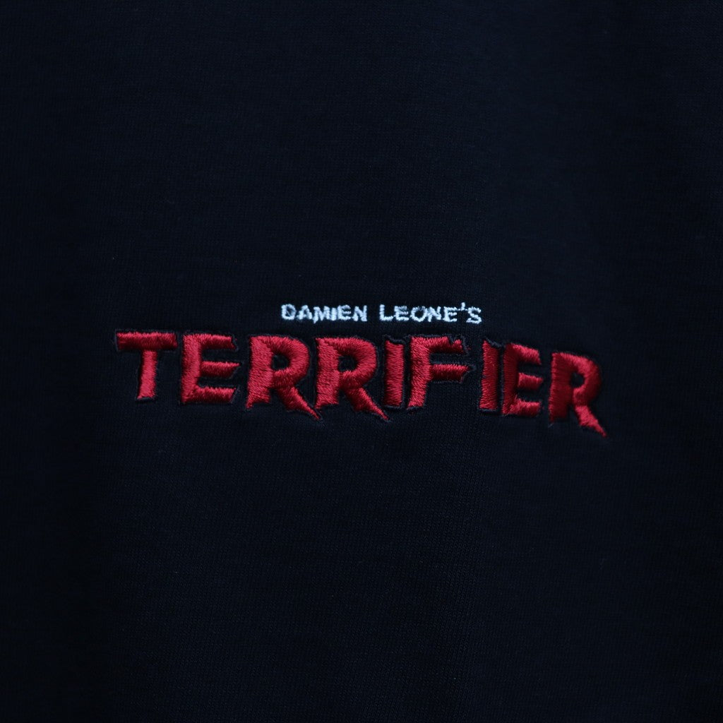 TERRIFIER | 水洗重磅圓領長袖T卹 #黑色 [TERRIFIER-WM-LT01]