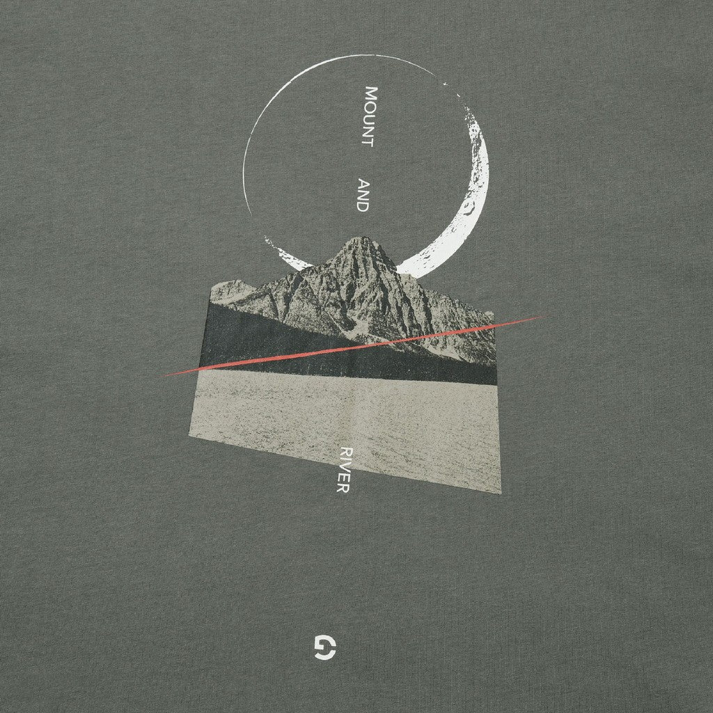 M005-i 「Crescent-G」 Graphic Tee #GRAY [GOOPI-24SS-APR-04]