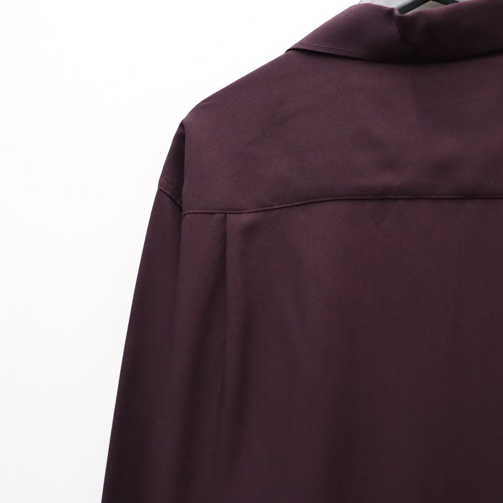 50'S SHIRT L/S ( TYPE-1 ) #BURGUNDY [26FW-WMS-OC03]