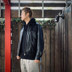 LEATHER JACKET #BLACK [25SS-WMO-BL01]