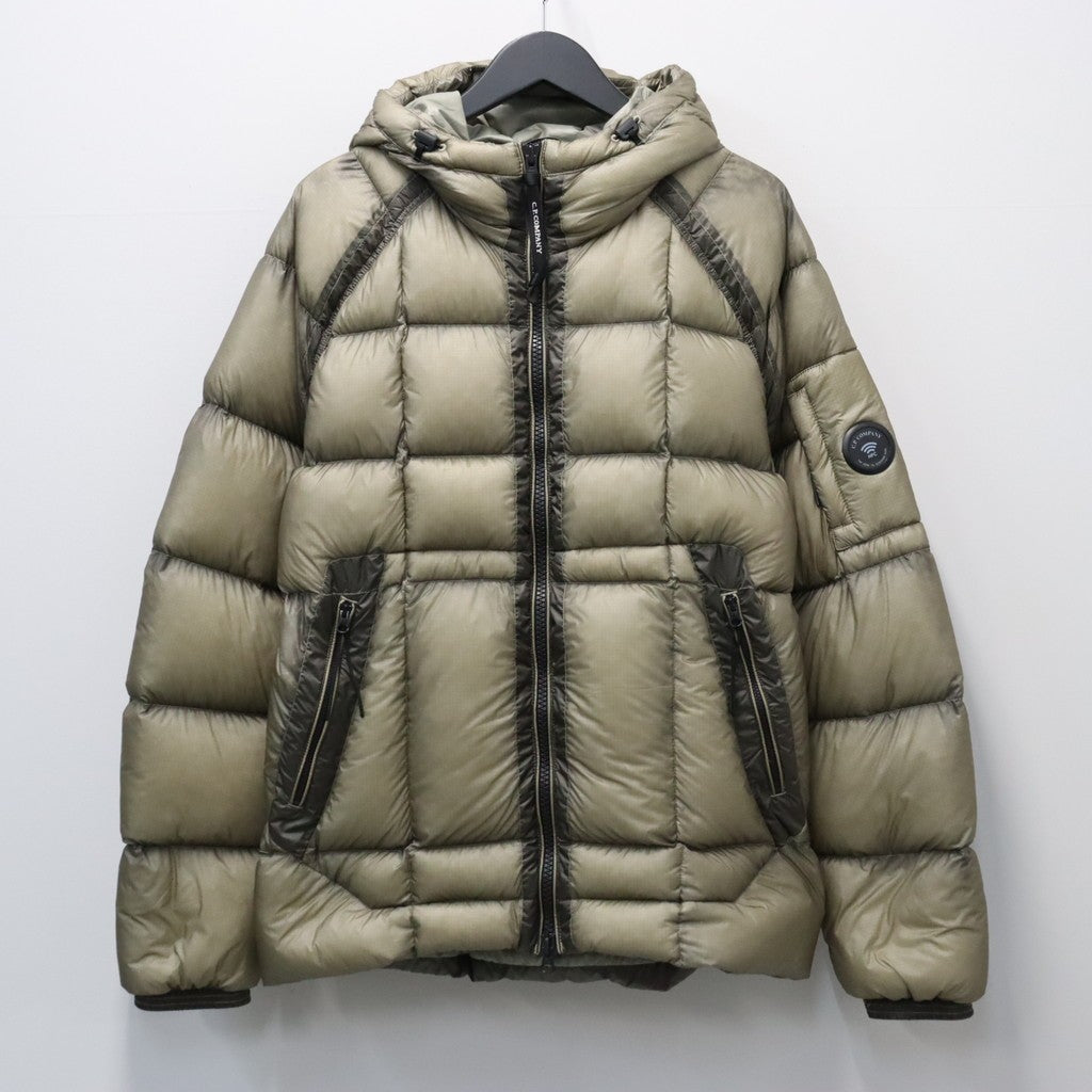 D.D. SHELL HOODED DOWN JACKET #356 FALLEN ROCK [21CMOW702A -26FWM]
