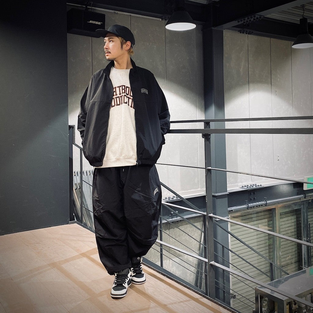 RIPPLE TRACK JACKET #Black [SS25-JK04]