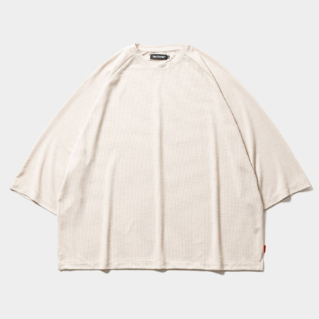 CHIDRY 3/4 SLEEVE T-SHIRT #Ivory [SU26-T01]