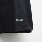 HEALTHKNIT | HENRY NECK T-SHIRT #BLACK [26SS-WMT-HK01]