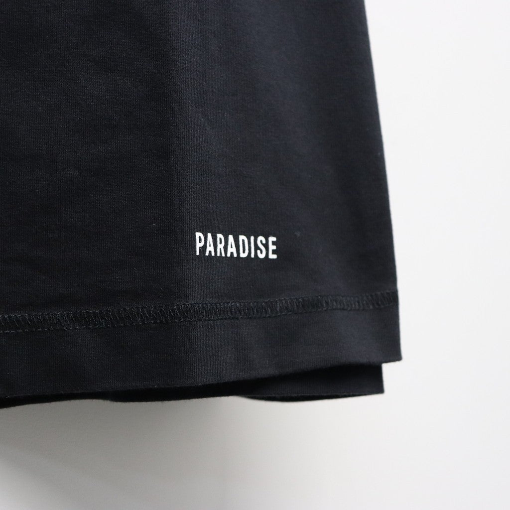 HEALTHKNIT | HENRY NECK T-SHIRT #BLACK [26SS-WMT-HK01]