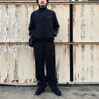 E LOGO TRACK PANTS #Black [25FW_B02]