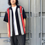 SWITCHING SHIRT S/S -TYPE 2- #BLACK [24SS-WMS-OC14]