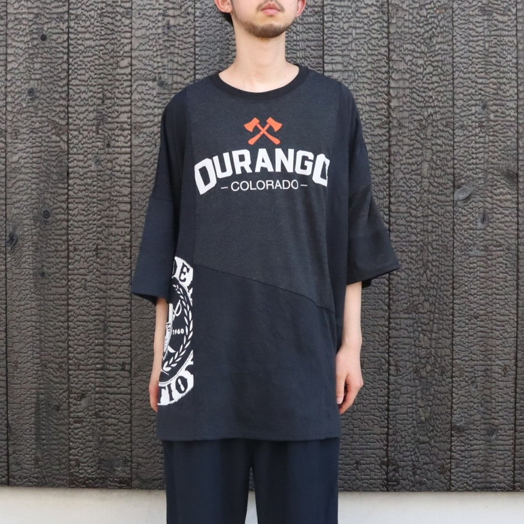 PUZZLE TEE D #BLACK [C2647909D]