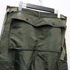 Twist Nylon Cargo Pants (HEAVY NYLON TWILL) #OLIVE [M-P4-PT10]