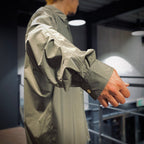 TECH TRAVEL SHIRT #WOLF GRAY [BE-64025]