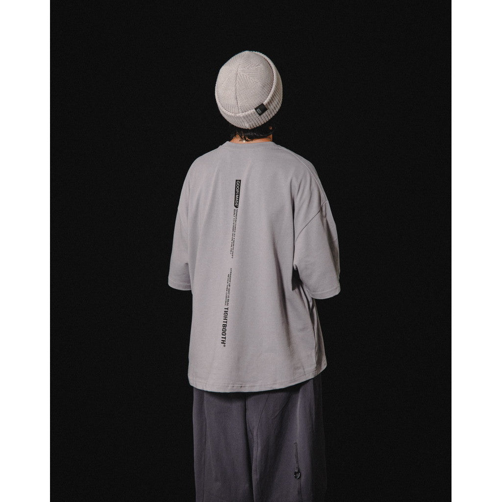 TBPR | “GMT-01T”超寬標誌 T 卹 #GRAY [GOOPI-23AW-DEC-TBPR-01]
