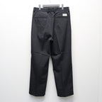 DOUBLE PLEATED CHINO TROUSERS ( TYPE-2 ) #CHARCOAL [25FW-WMP-PT02]