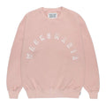 MIDDLE WEIGHT CREW NECK SWEAT SHIRT #PINK [26SS-WMC-SS08]