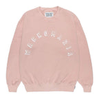 MIDDLE WEIGHT CREW NECK SWEAT SHIRT #PINK [26SS-WMC-SS08]