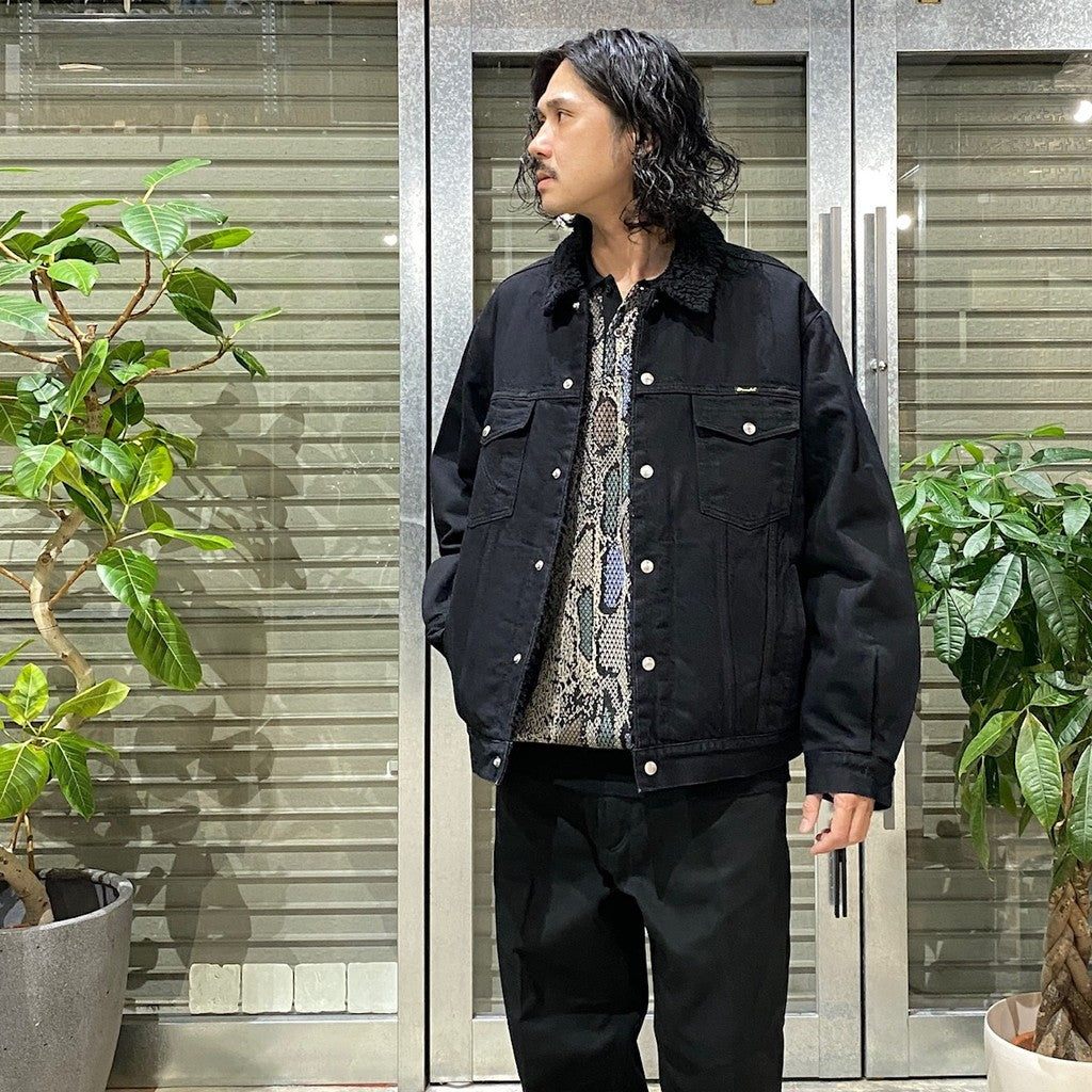 Wrangler | TRUCKER JACKET ( TYPE-1 ) #BLACK [24FW-WMO-WG01]