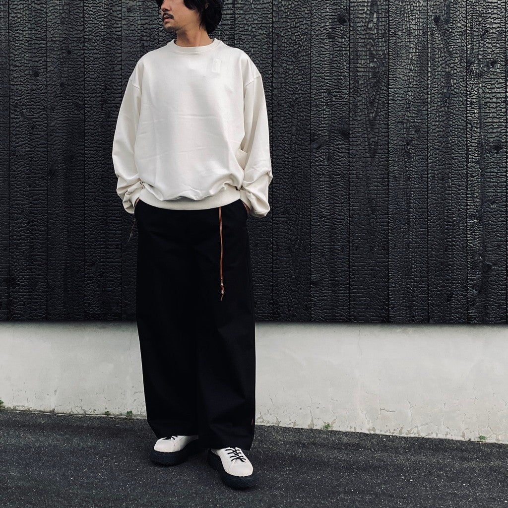 EVD3 Oversized Crewneck #Cream [GOOPI-26AW-SEP-03]