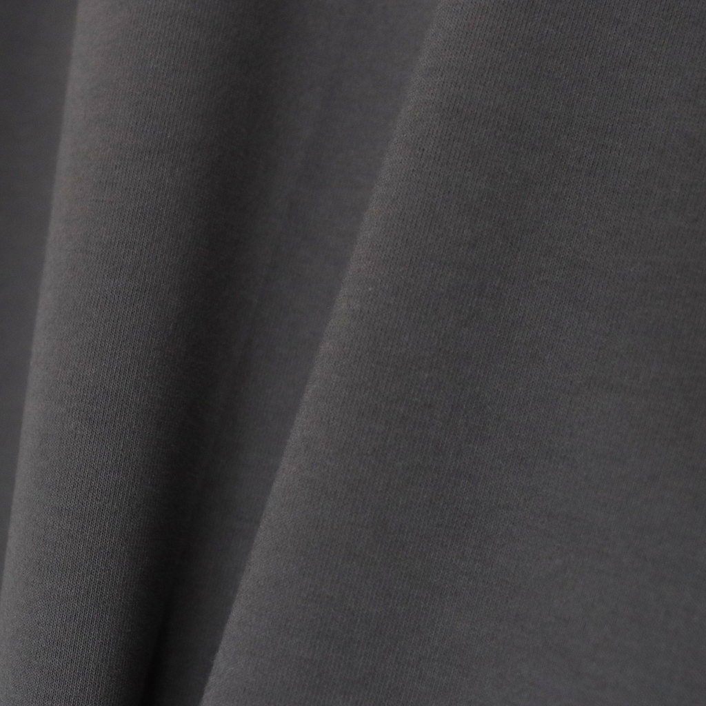 TECH DRAWSTRING S/S TEE #CHARCOAL [BE-41025]