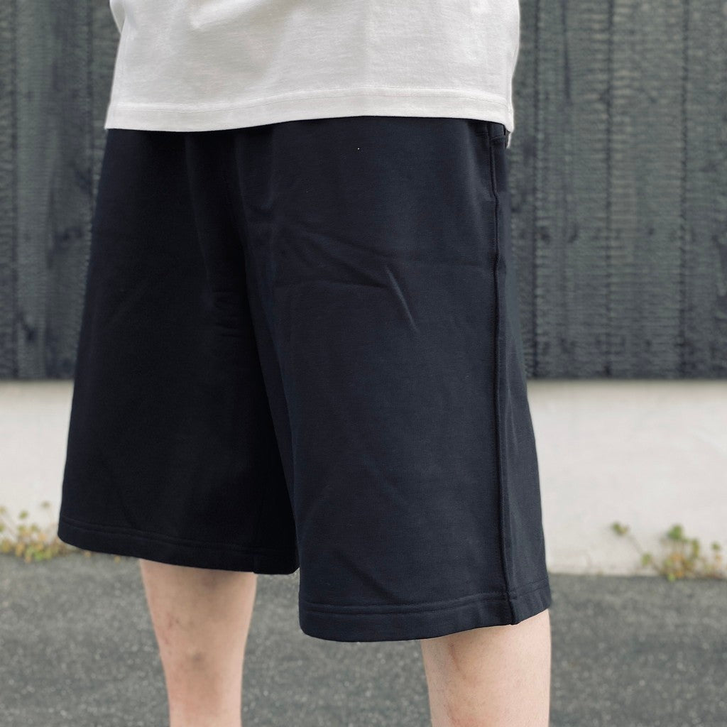 COMFORTABLE EASY SWEAT SHORTS #BLACK [HOD26-01-PT011]