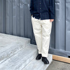 TWILL BOHEMIAN PANTS #WHITE [24SS-B06]