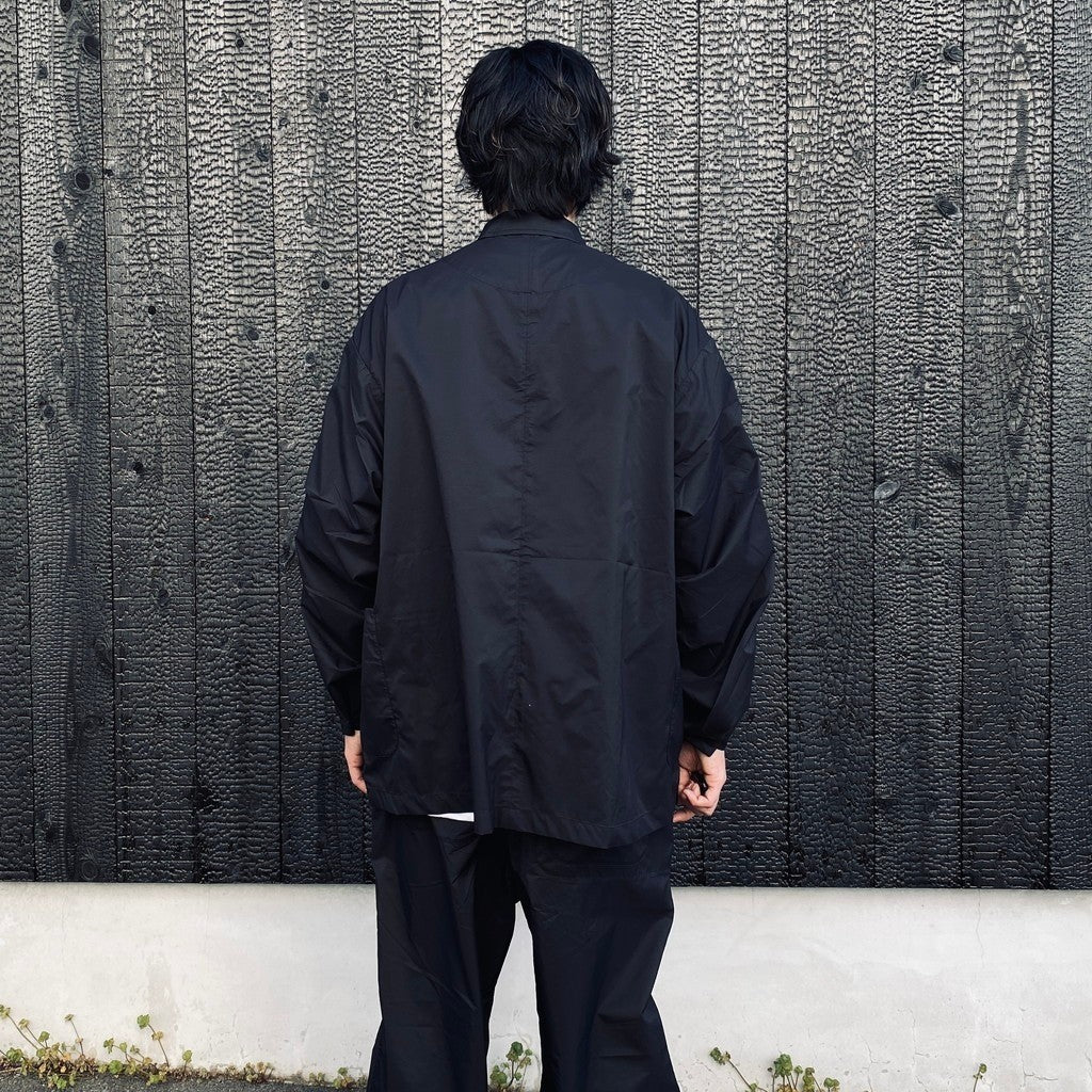 TECH PERTEX TRAVEL 2B JACKET & TECH PERTEX TRAVEL PANTS #BLACK [BJ-62026 / BP-63026]