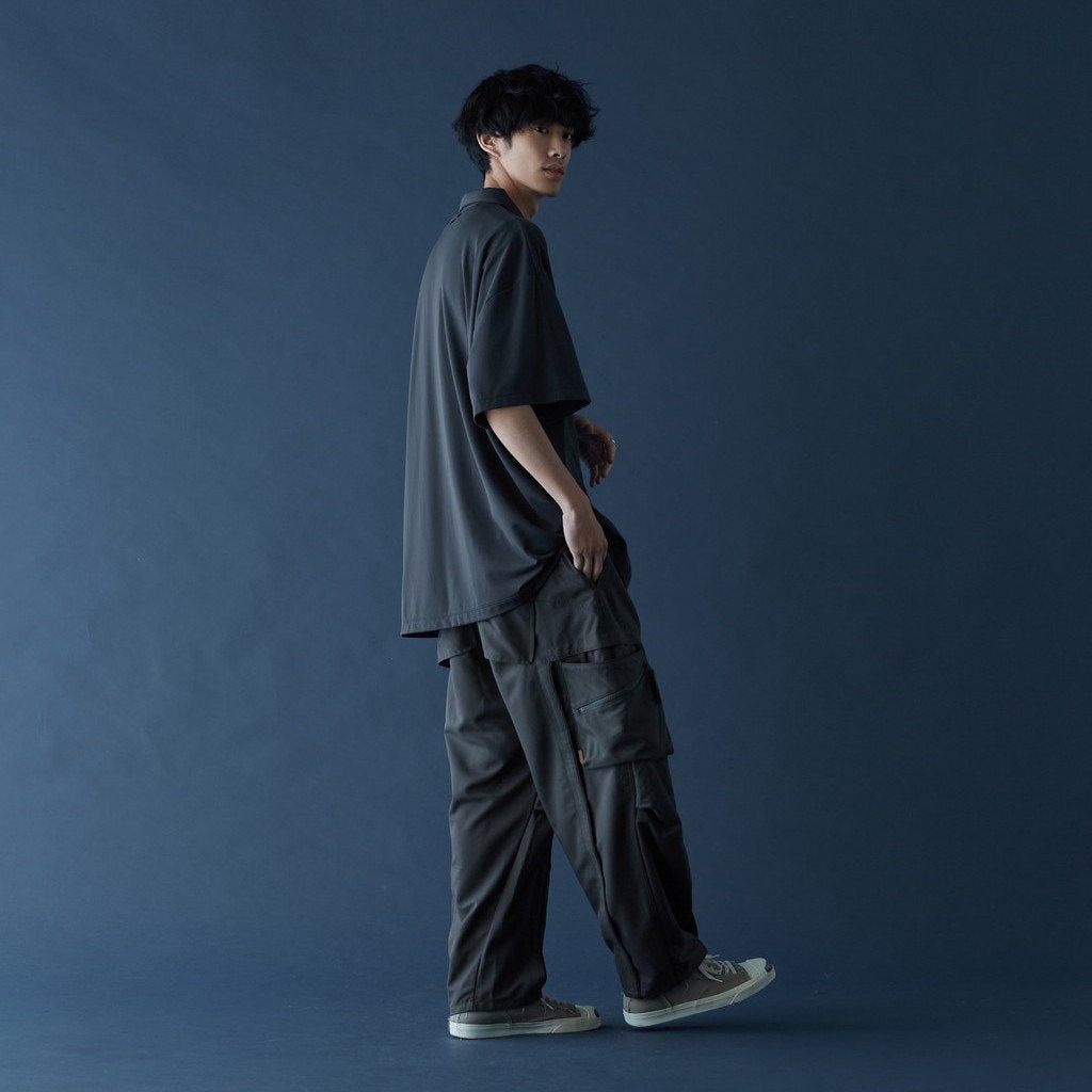 「GNV-07」柔光箱 Polo 衫 #Asphalt [GOOPi-22SS-JUN-01]