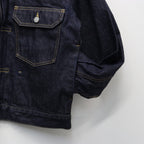 TRUCKER JACKET #INDIGO [25FW-WMO-BL20]