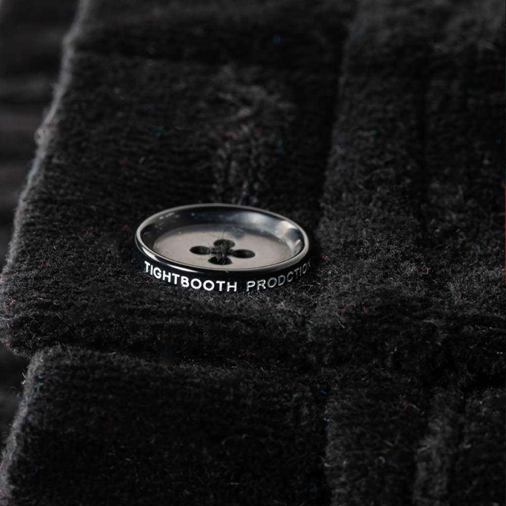 VELOUR PIPING BALLOON PANTS #Black [FW25-B05]