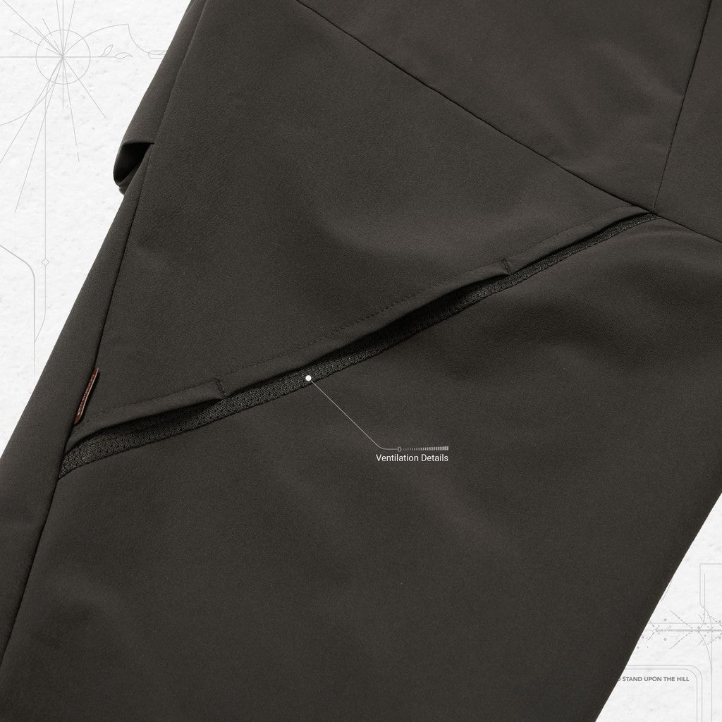 P-7S 「防風剪」實用錐形褲 #D-GRAY [GOOPI-24SS-JUN-01]