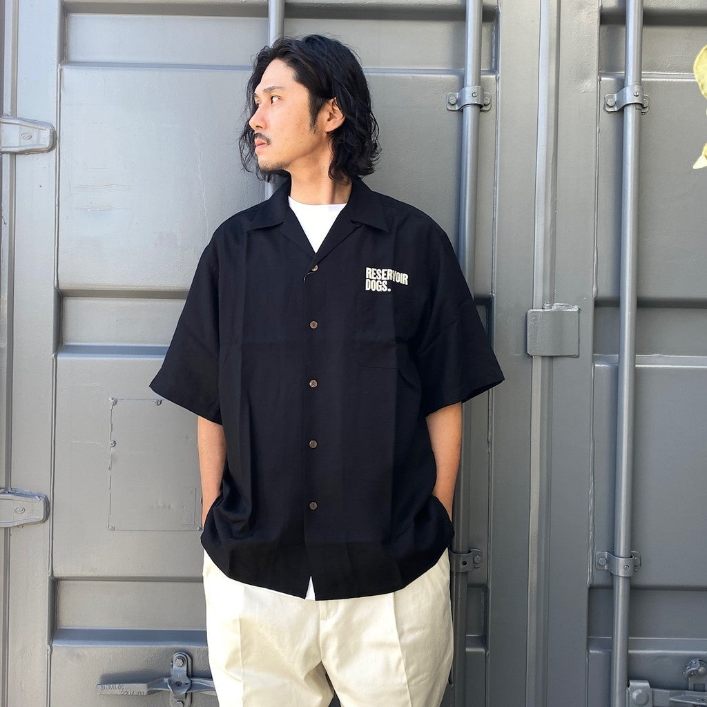 RESERVOIR DOGS | S/S HAWAIIAN SHIRT -TYPE 1- #BLACK [RD-WM-HI01]