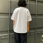 TECH DRAWSTRING S/S TEE #WHITE [BE-41024]