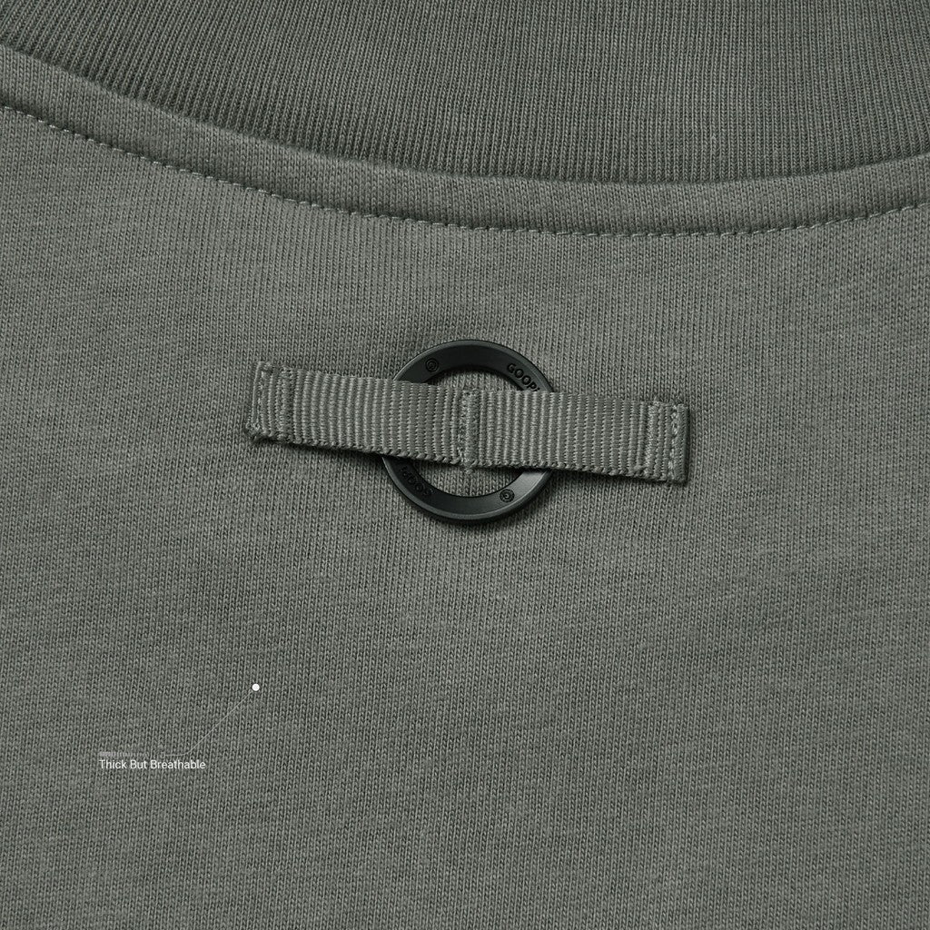 M005-i 「Crescent-G」 Graphic Tee #GRAY [GOOPI-24SS-APR-04]